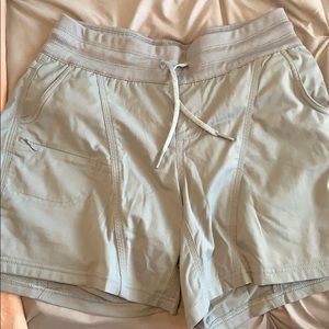 North face gray shorts